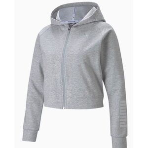 Size M Puma Grey RTG Full Zip Up